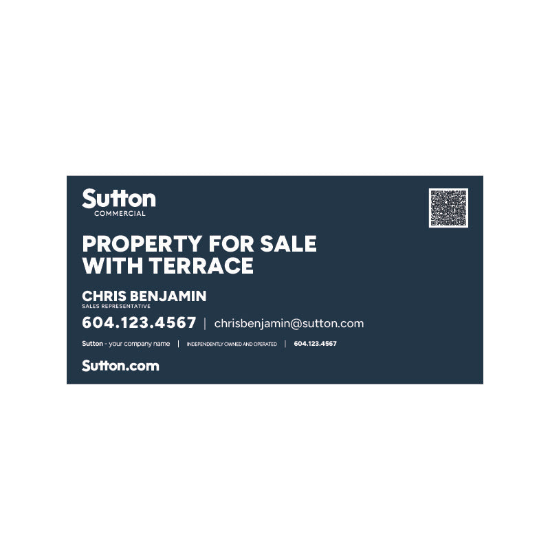 Commercial Sign - Horizontal