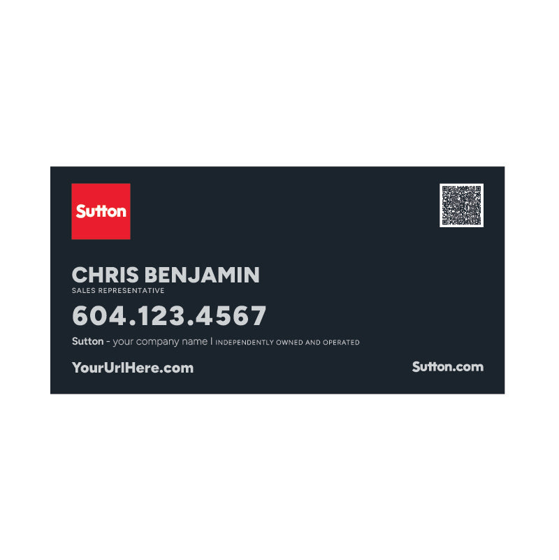 Condo Signs - Dark Grey