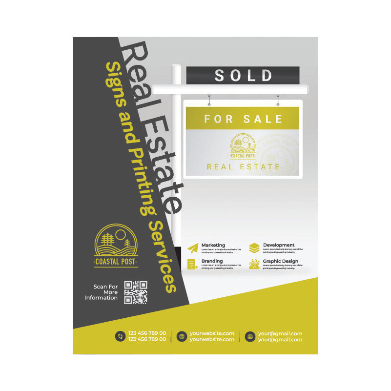 8.5" x 11" Flyers/Brochures
