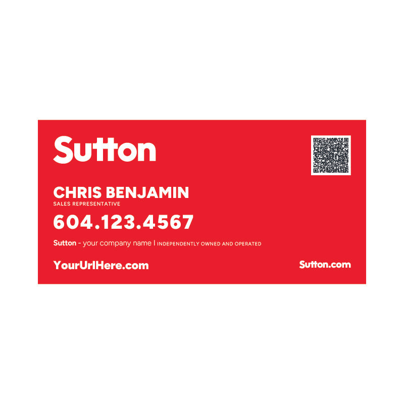 Condo Signs - Red